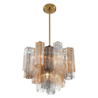 Crystorama - Addis Chandelier - ADD-300-AG-AM - Canada Light Shop