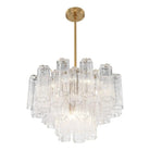 Crystorama - Addis Chandelier - ADD-300-AG-AM - Canada Light Shop