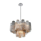 Crystorama - Addis Chandelier - ADD-300-AG-AM - Canada Light Shop