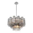 Crystorama - Addis Chandelier - ADD-300-AG-AM - Canada Light Shop