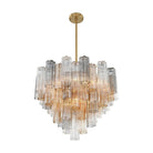 Crystorama - Addis Chandelier - ADD-300-AG-AM - Canada Light Shop