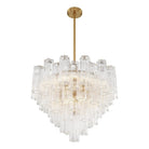 Crystorama - Addis Chandelier - ADD-300-AG-AM - Canada Light Shop