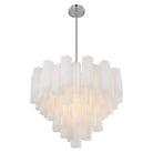 Crystorama - Addis Chandelier - ADD-300-AG-AM - Canada Light Shop