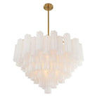 Crystorama - Addis Chandelier - ADD-300-AG-AM - Canada Light Shop