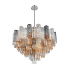 Crystorama - Addis Chandelier - ADD-300-AG-AM - Canada Light Shop