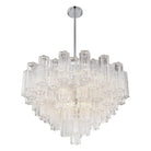 Crystorama - Addis Chandelier - ADD-300-AG-AM - Canada Light Shop