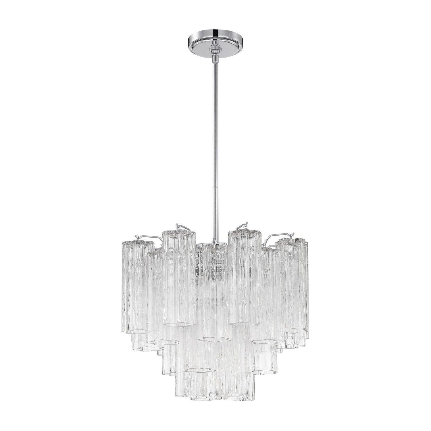 Crystorama - Addis Chandelier - ADD-300-CH-CL - Canada Light Shop