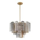 Crystorama - Addis Chandelier - ADD-306-AG-AU - Canada Light Shop