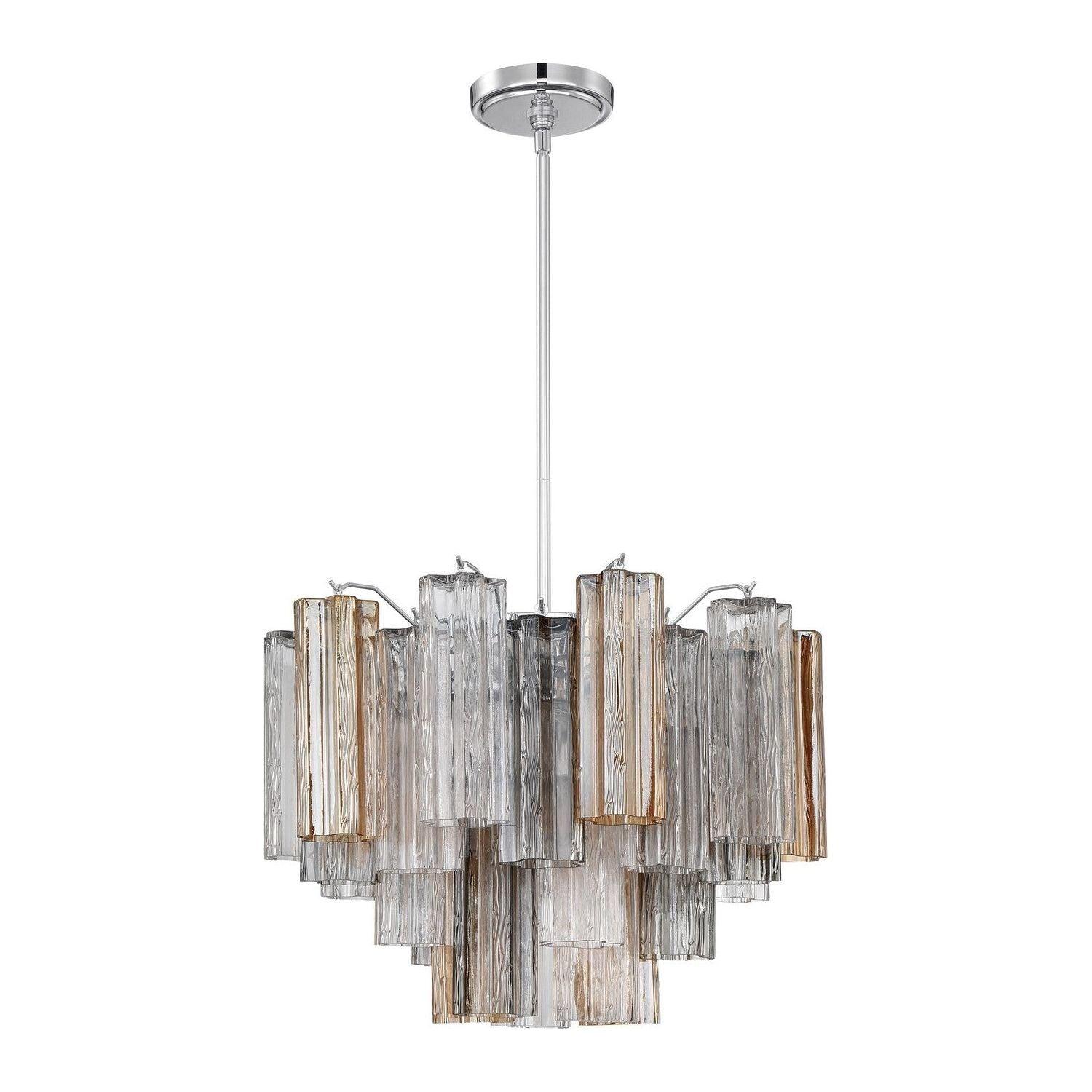 Crystorama - Addis Chandelier - ADD-306-CH-AU - Canada Light Shop