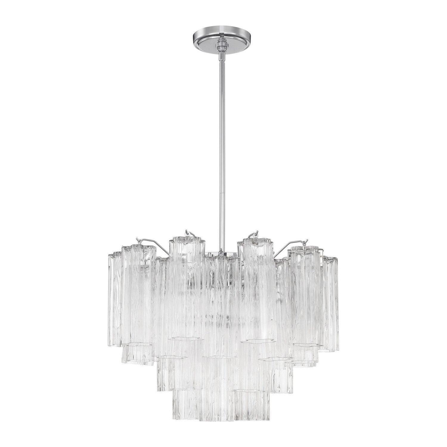 Crystorama - Addis Chandelier - ADD-306-CH-CL - Canada Light Shop