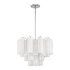 Crystorama - Addis Chandelier - ADD-306-CH-WH - Canada Light Shop
