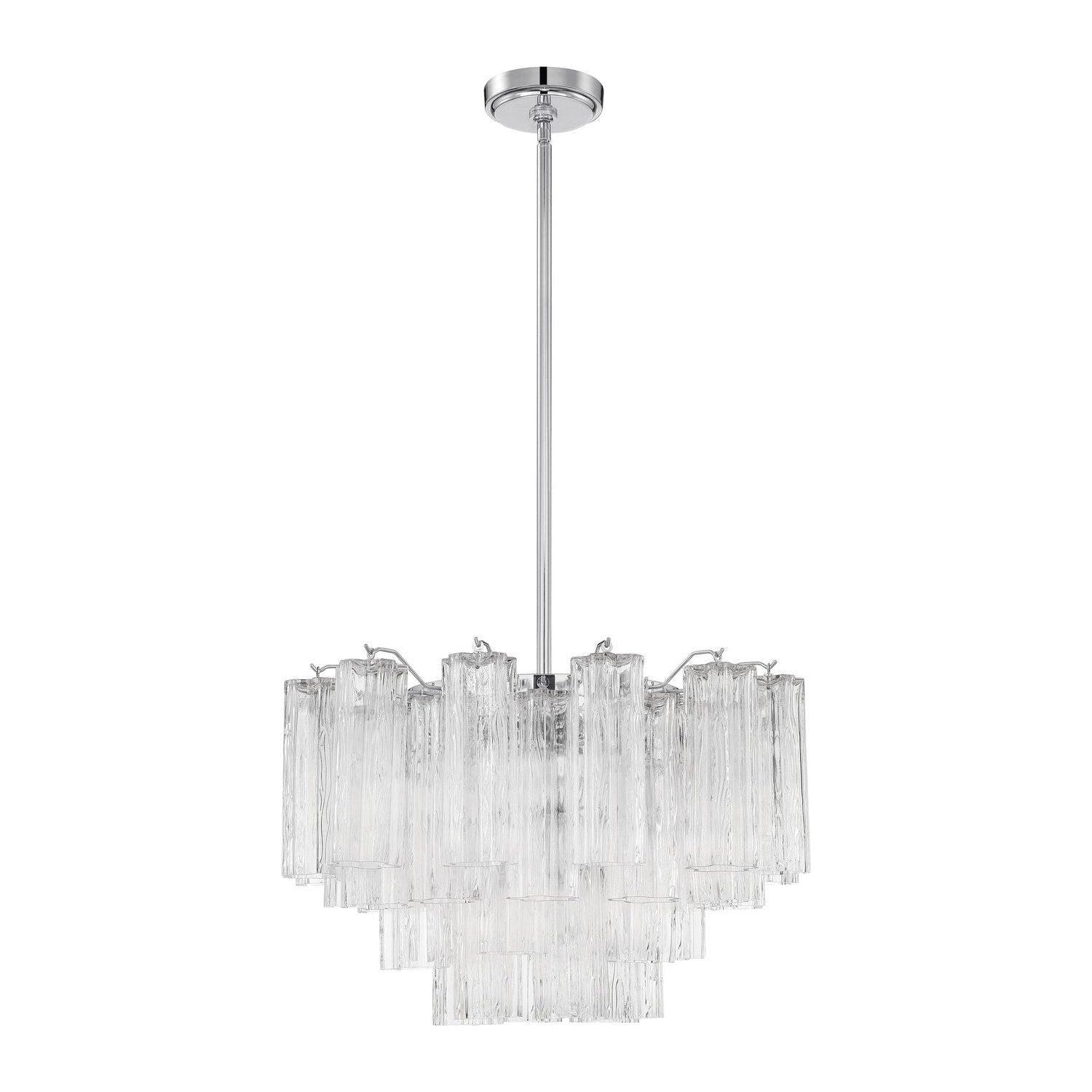 Crystorama - Addis Chandelier - ADD-308-CH-CL - Canada Light Shop