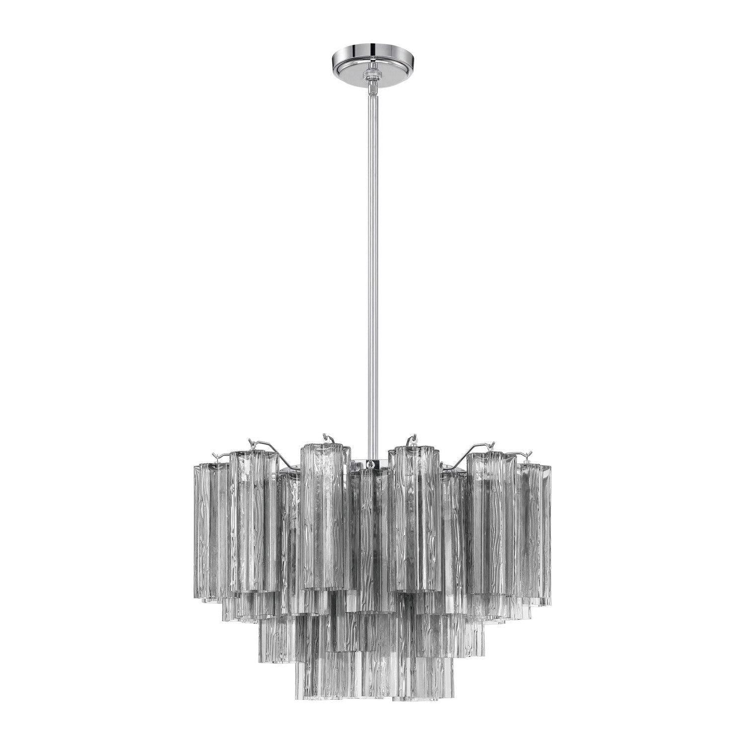 Crystorama - Addis Chandelier - ADD-308-CH-SM - Canada Light Shop