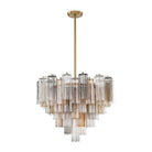 Crystorama - Addis Chandelier - ADD-312-AG-AU - Canada Light Shop