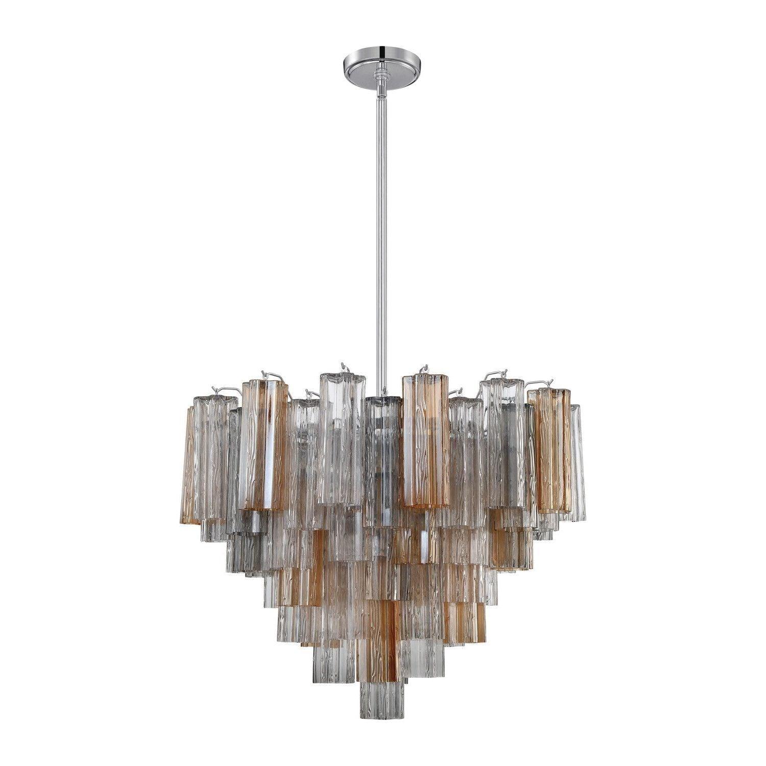 Crystorama - Addis Chandelier - ADD-312-CH-AU - Canada Light Shop