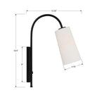Crystorama - Alexa Wall Mount - ALX-4501-AG - Canada Light Shop