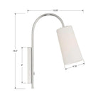 Crystorama - Alexa Wall Mount - ALX-4501-AG - Canada Light Shop