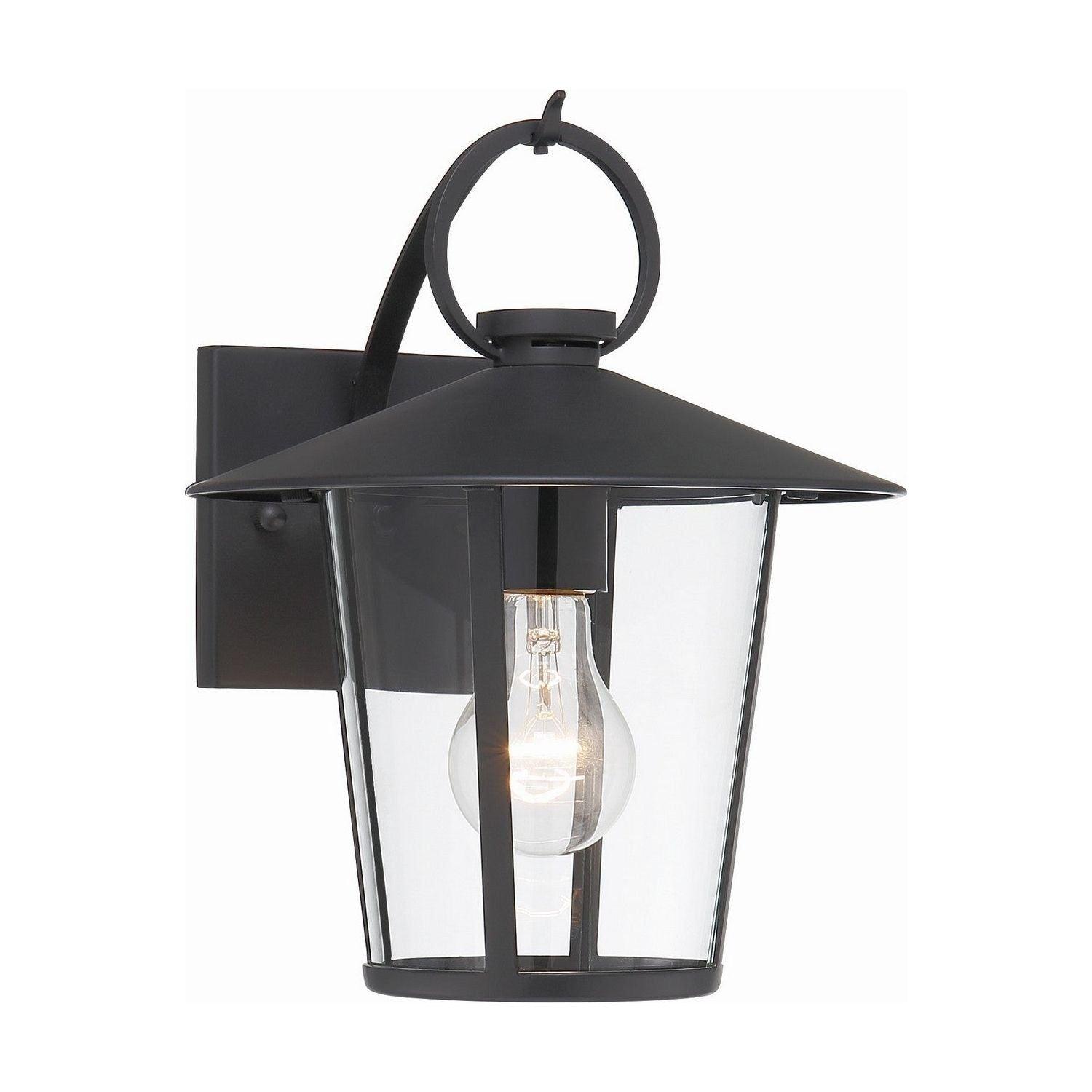 Crystorama - Andover Outdoor Wall Mount - AND-9201-CL-MK - Canada Light Shop