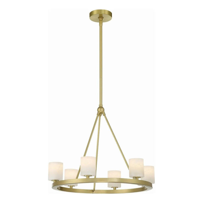 Crystorama - Aragon LED Chandelier - ARA-10264-SB-ST - Canada Light Shop