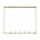 Crystorama - Aragon LED Linear Chandelier - ARA-10267-SB-ST - Canada Light Shop