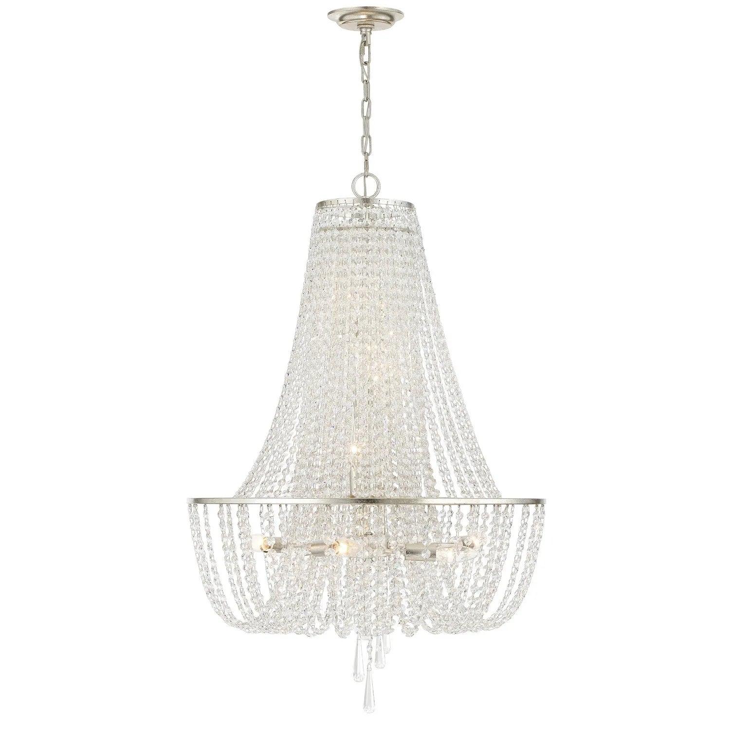 Crystorama - Arcadia Chandelier - ARC-1919-GA-CL-MWP - Canada Light Shop