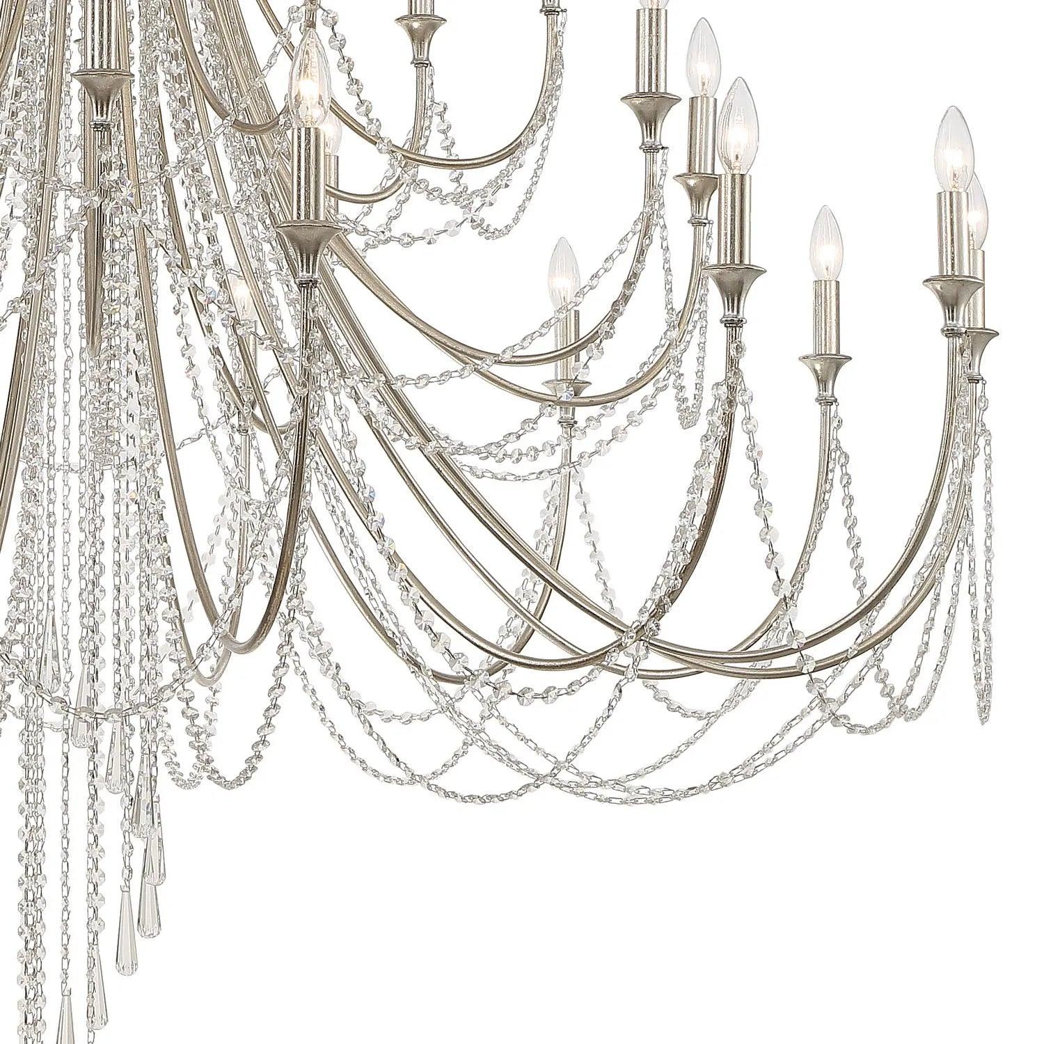 Crystorama - Arcadia Chandelier - ARC-1919-GA-CL-MWP - Canada Light Shop