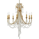 Crystorama - Arcadia Eight Light Chandelier - ARC-1908-GA-CL-MWP - Canada Light Shop