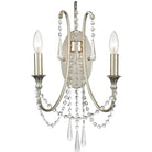 Crystorama - Arcadia Two Light Wall Mount - ARC-1902-SA-CL-MWP - Canada Light Shop