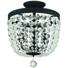 Crystorama - Archer Three Light Ceiling Mount - 783-BF-CL-MWP - Canada Light Shop