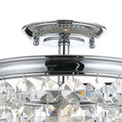 Crystorama - Archer Three Light Ceiling Mount - 783-BF-CL-MWP - Canada Light Shop