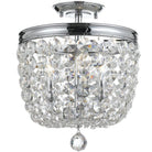 Crystorama - Archer Three Light Ceiling Mount - 783-CH-CL-MWP - Canada Light Shop