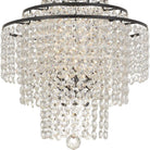 Crystorama - Arielle Four Light Chandelier - ARI-304-DB-CL-MWP - Canada Light Shop