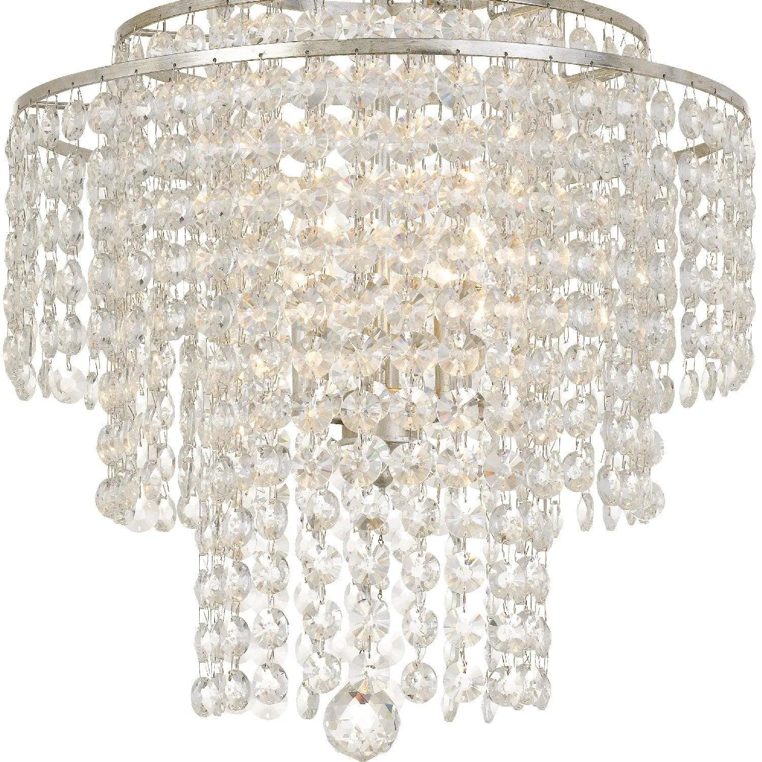 Crystorama - Arielle Four Light Chandelier - ARI-304-DB-CL-MWP - Canada Light Shop