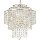 Crystorama - Arielle Four Light Chandelier - ARI-304-SA-CL-MWP - Canada Light Shop