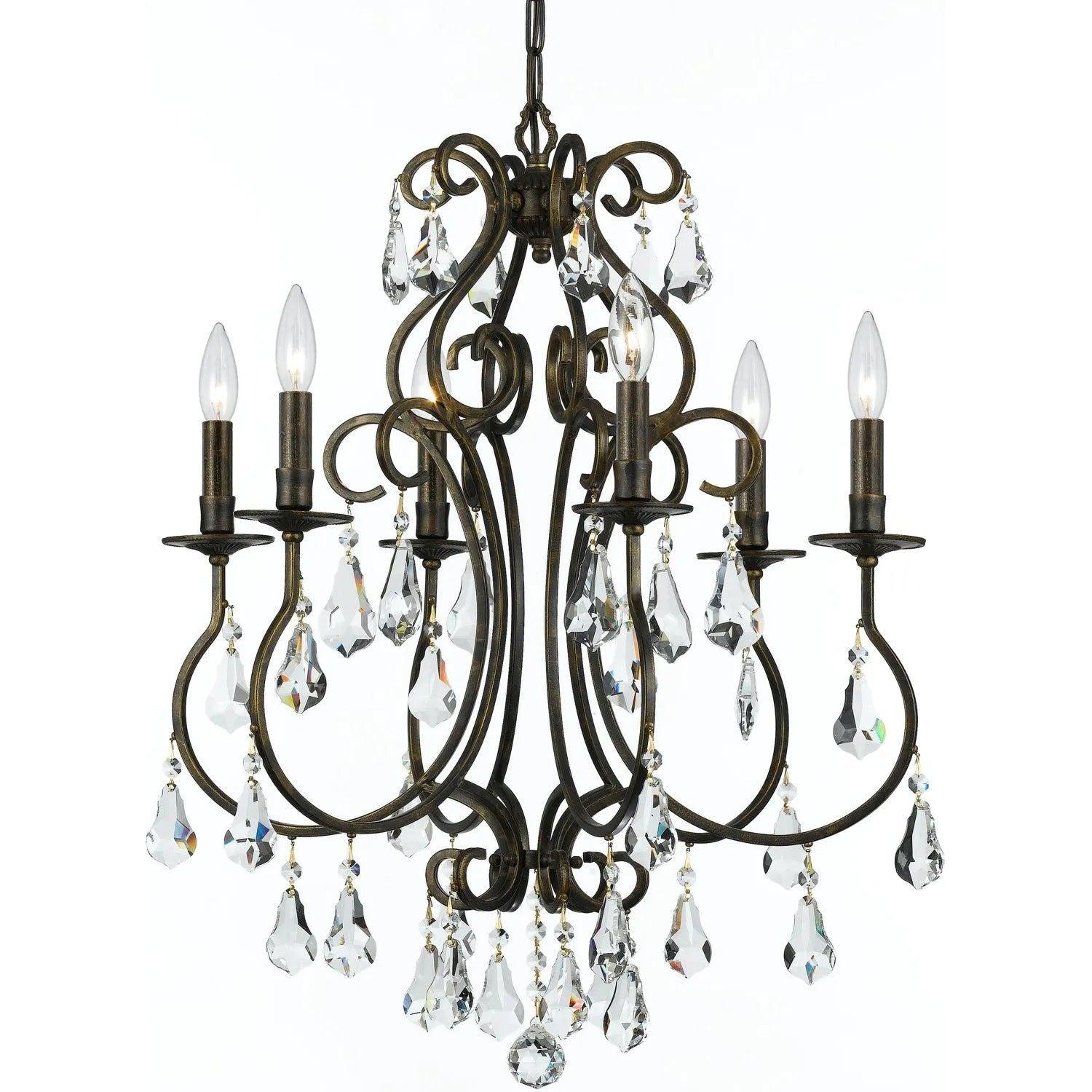 Crystorama - Ashton Chandelier - 5016-EB-CL-MWP - Canada Light Shop