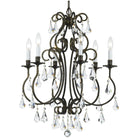 Crystorama - Ashton Chandelier - 5016-EB-CL-S - Canada Light Shop