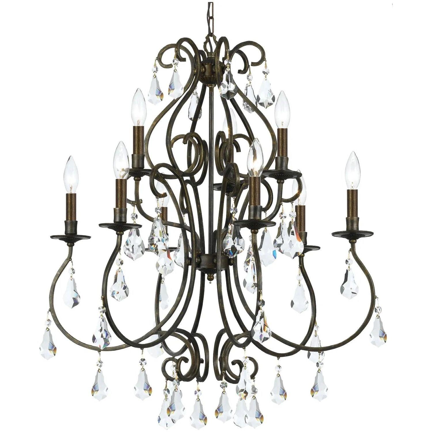Crystorama - Ashton Chandelier - 5019-EB-CL-MWP - Canada Light Shop