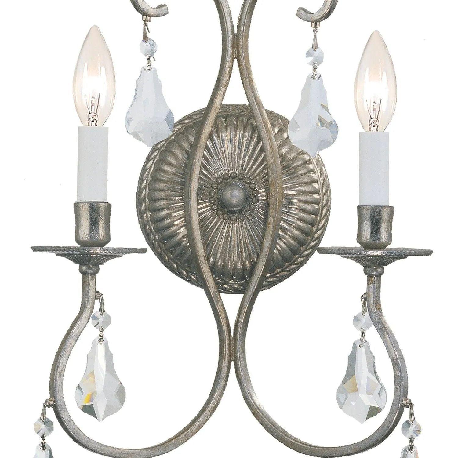 Crystorama - Ashton Wall Mount - 5011-OS-CL-MWP - Canada Light Shop