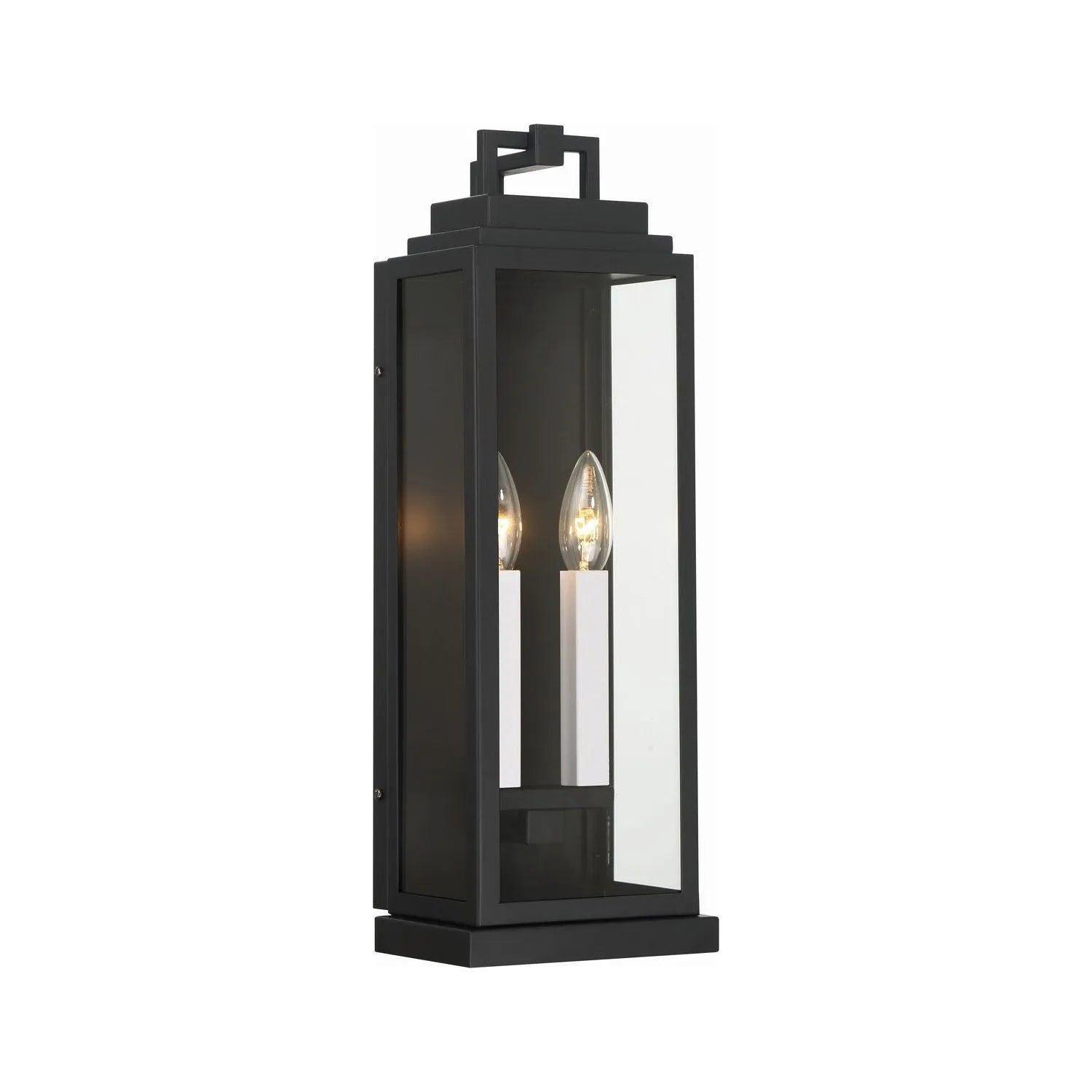 Crystorama - Aspen Outdoor Wall Sconce - ASP-8912-MK - Canada Light Shop