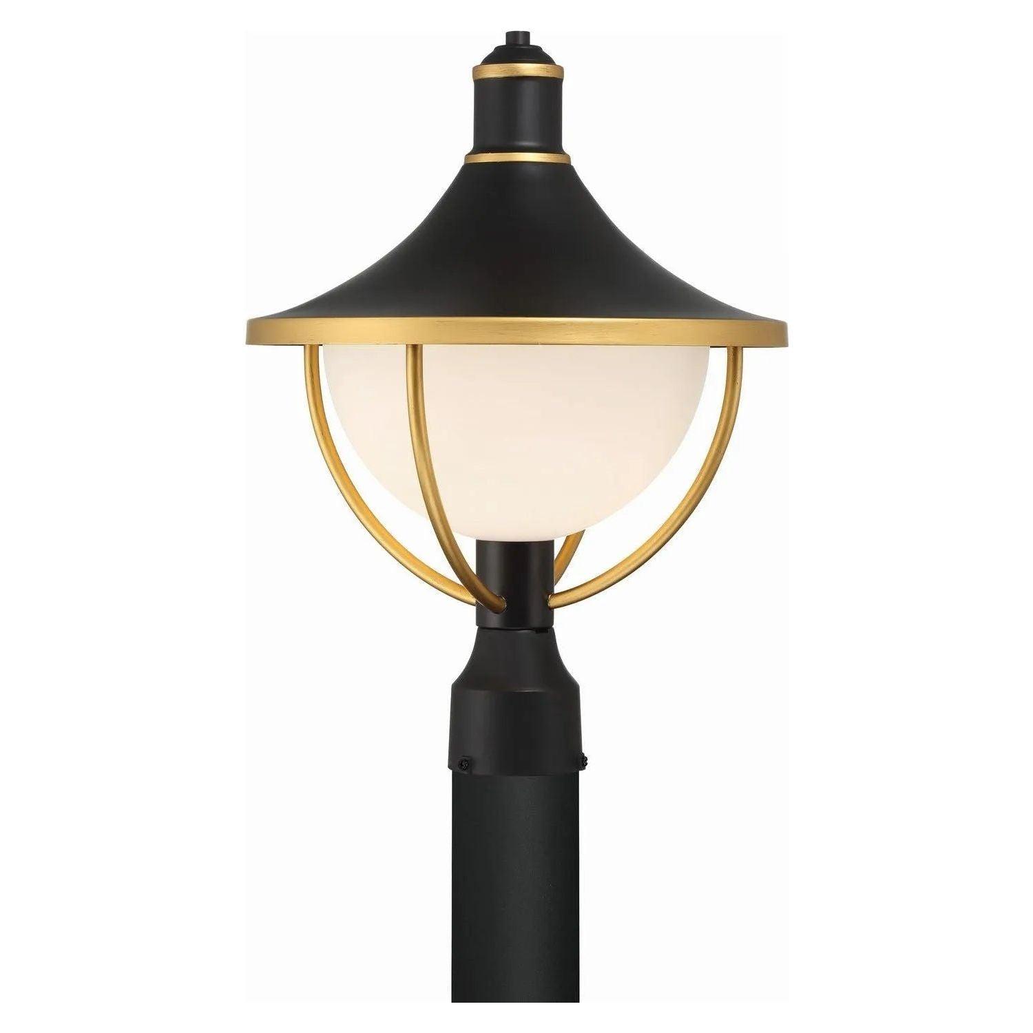 Crystorama - Atlas Outdoor Post Mount - ATL-709-MK-TG - Canada Light Shop
