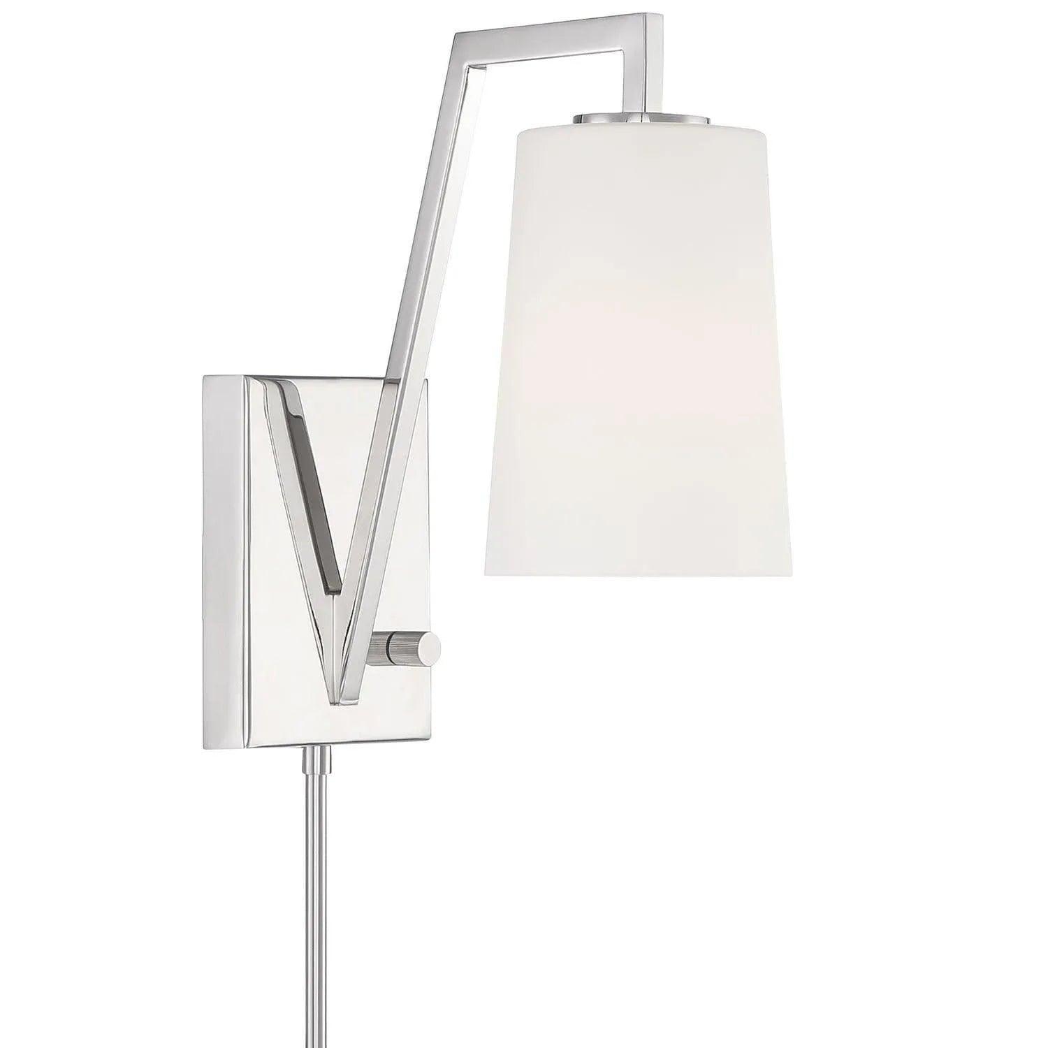 Crystorama - Avon Wall Mount - AVO-B4201-PN - Canada Light Shop