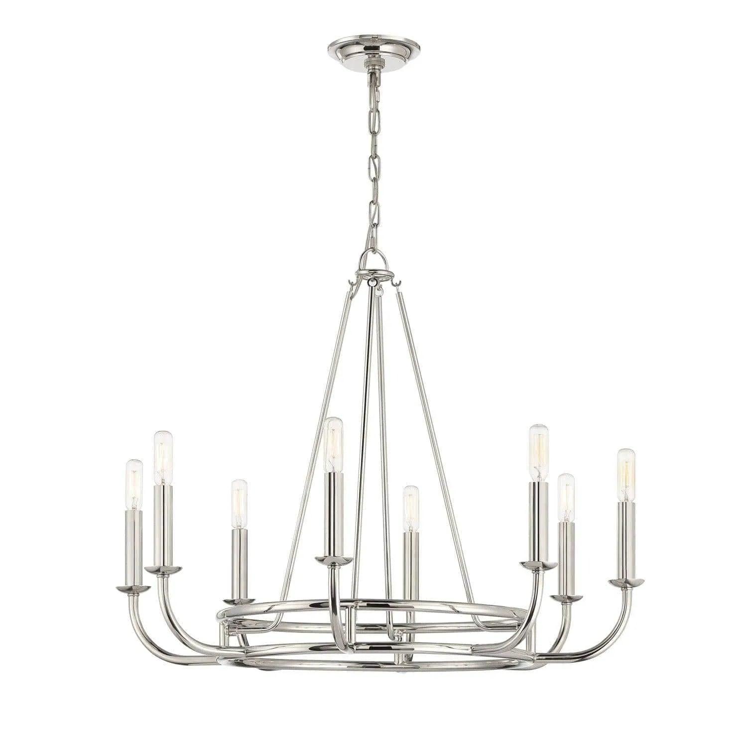 Crystorama - Bailey Chandelier - BAI-A2109-AG - Canada Light Shop