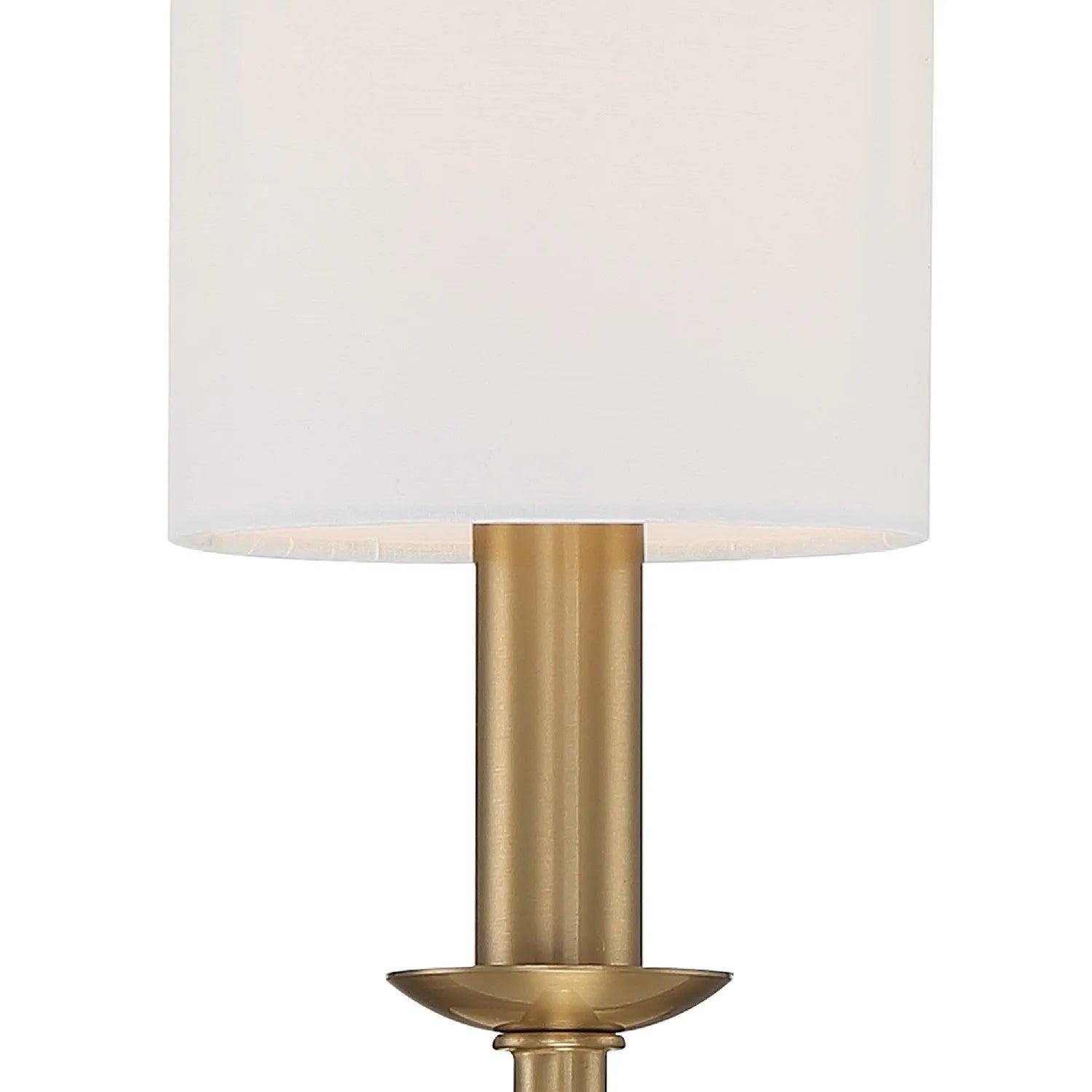 Crystorama - Bailey One Light Wall Mount - BAI-A2101-AG - Canada Light Shop