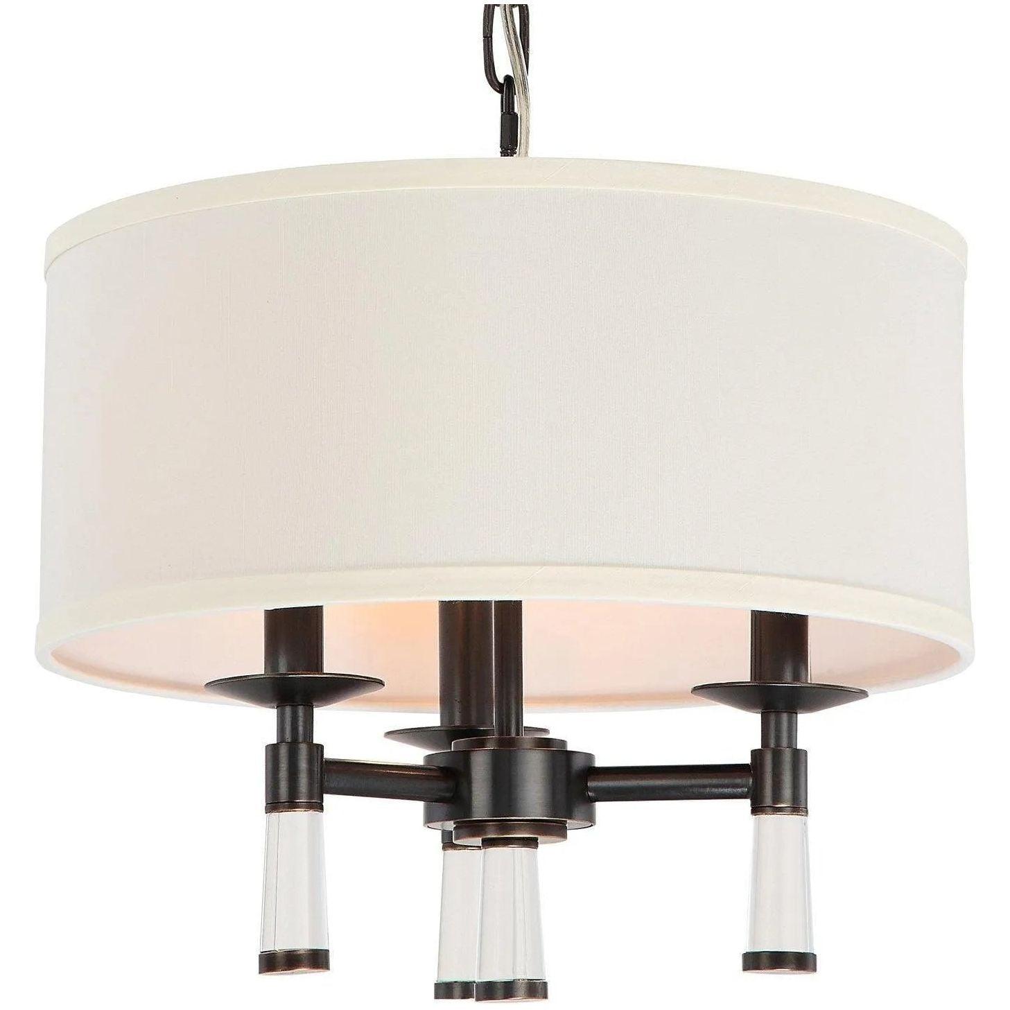 Crystorama - Baxter Three Light Mini Chandelier - 8863-OR - Canada Light Shop