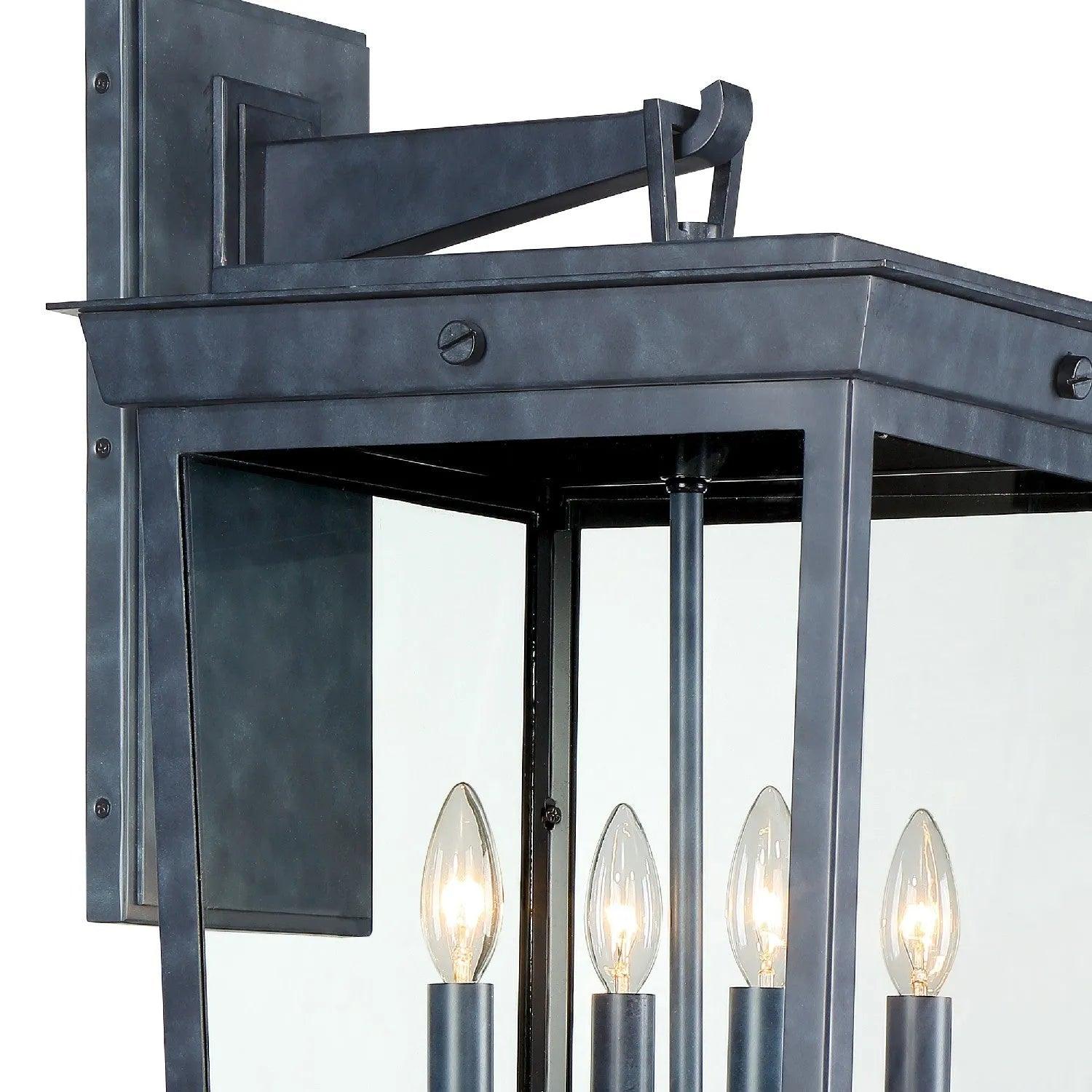 Crystorama - Belmont Four Light Outdoor Wall Mount - BEL-A8064-GE - Canada Light Shop