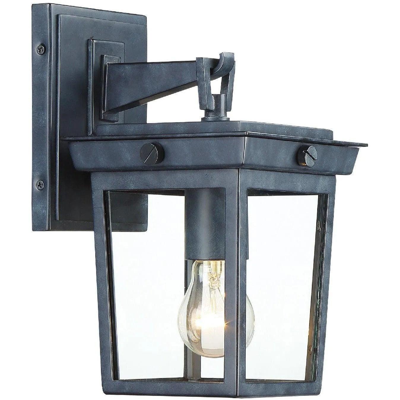Crystorama - Belmont One Light Outdoor Wall Mount - BEL-A8061-GE - Canada Light Shop