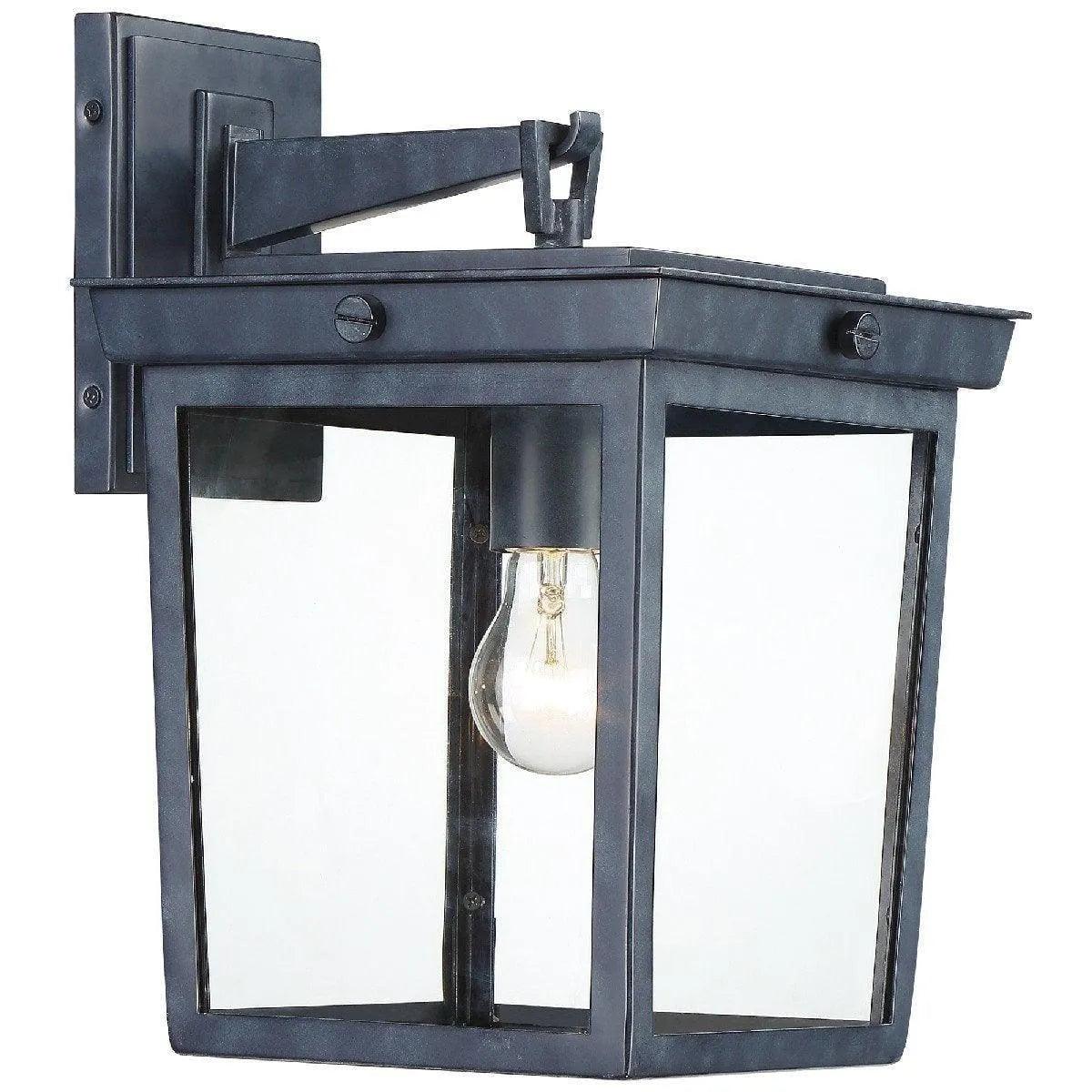 Crystorama - Belmont One Light Outdoor Wall Mount - BEL-A8062-GE - Canada Light Shop