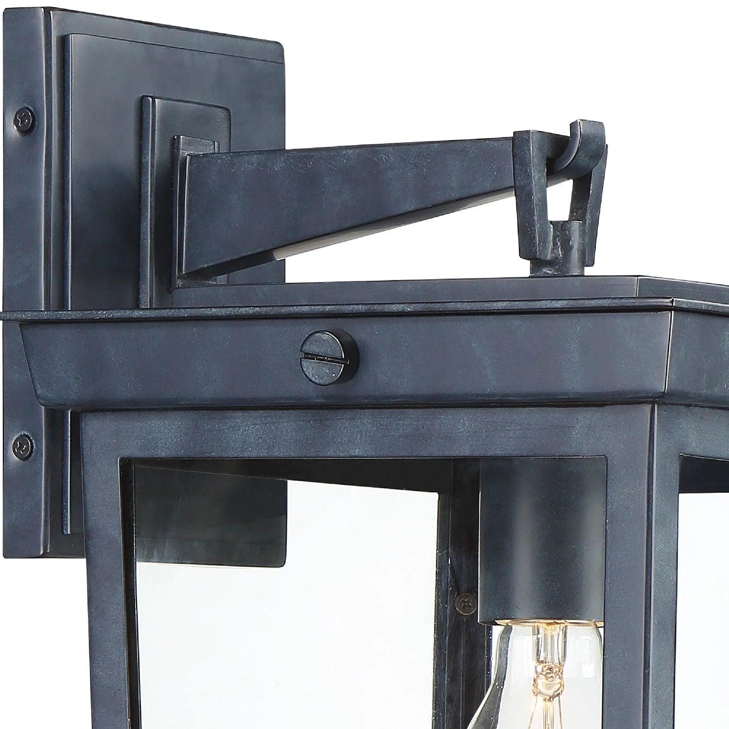 Crystorama - Belmont One Light Outdoor Wall Mount - BEL-A8062-GE - Canada Light Shop