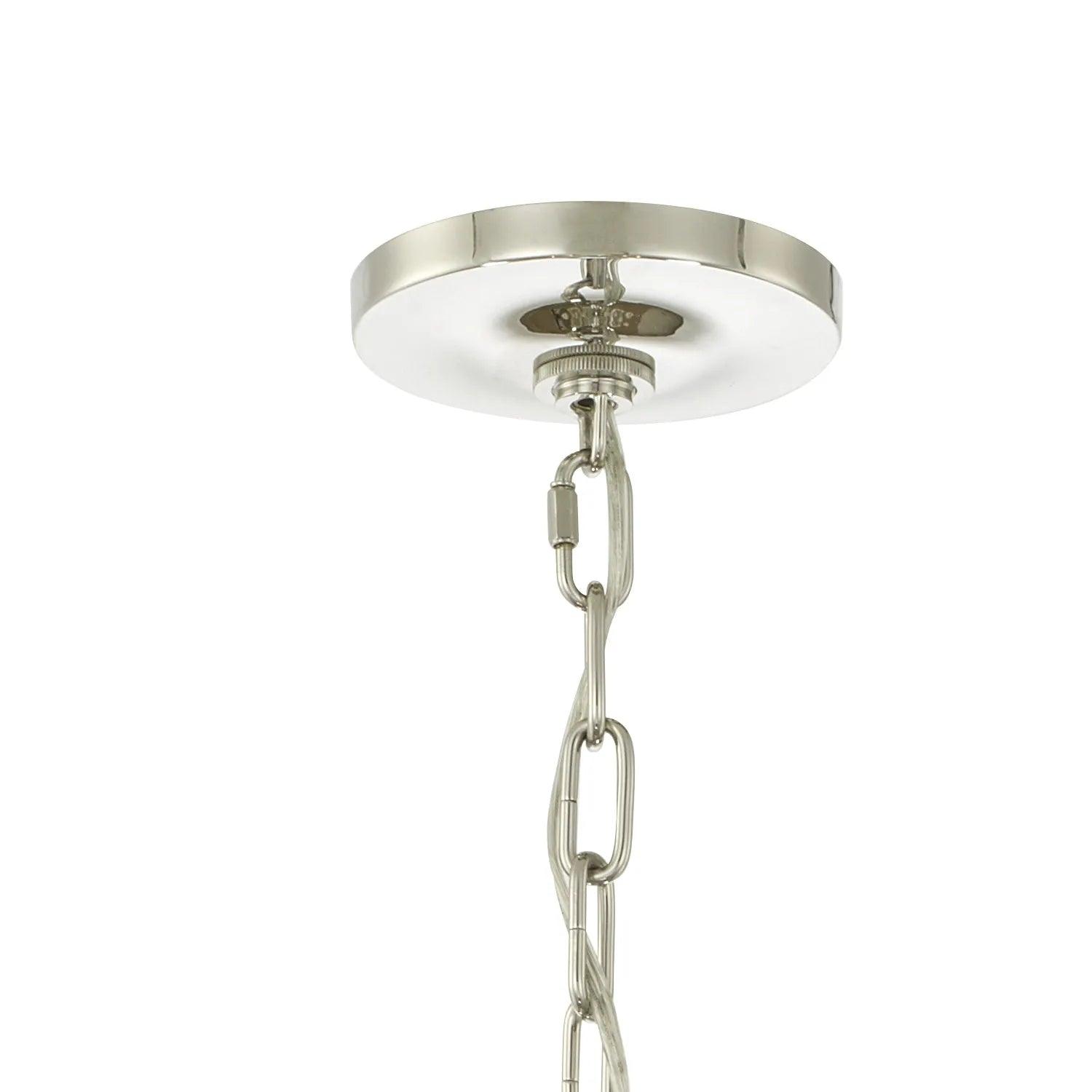 Crystorama - Bolton Eight Light Chandelier - BOL-8888-AG - Canada Light Shop