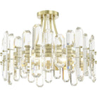 Crystorama - Bolton Four Light Ceiling Mount - BOL-8884-AG - Canada Light Shop